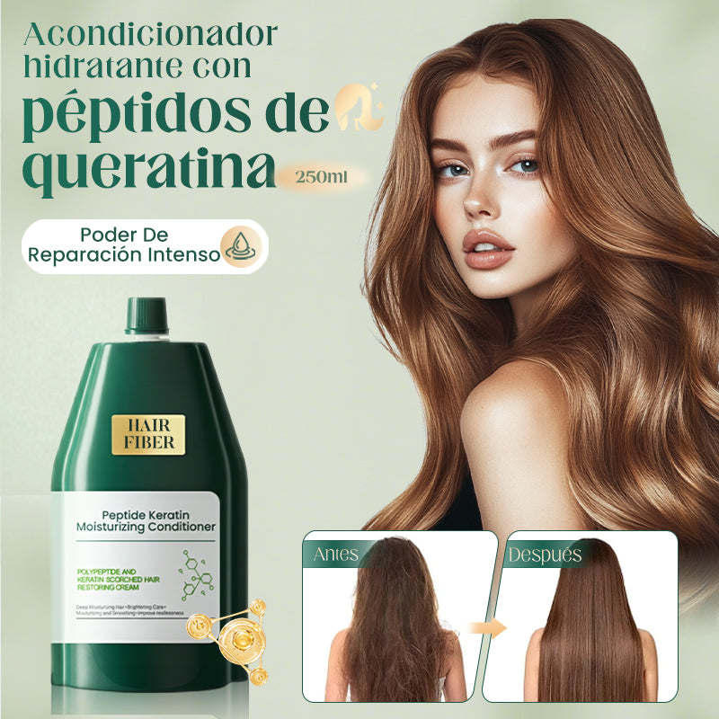 💆‍♀️ Crema de Polipéptidos y Queratina - Alisado Intenso y Reparación Capilar Profunda ✨🧴