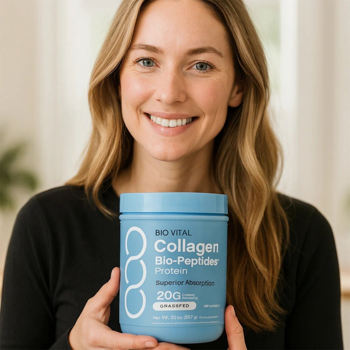 Bio Vital® Colágeno y Proteína de Alta Pureza Anti Edad