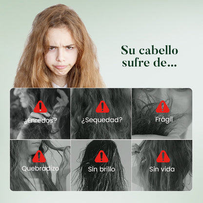 💆‍♀️ Crema de Polipéptidos y Queratina - Alisado Intenso y Reparación Capilar Profunda ✨🧴