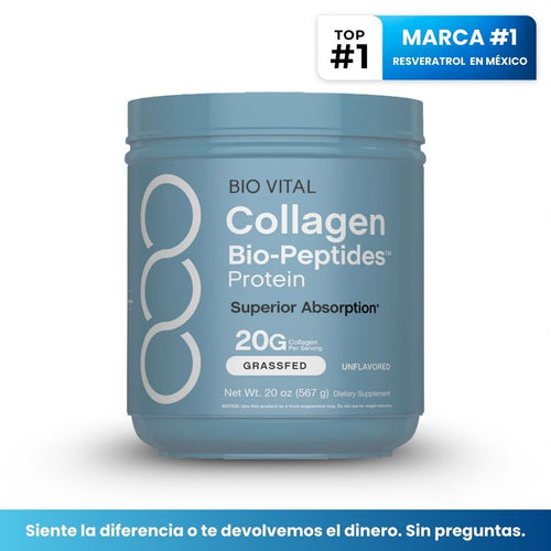 Bio Vital® Colágeno y Proteína de Alta Pureza Anti Edad